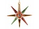 Christmas Ornament 11x3x11 Cm Gold Colored Glass - 11*3*11 cm Clayre & Eef