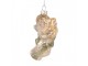 Christmas Ornament Angel 5x3x10 Cm Silver Colored Glass - 5*3*10 cm Clayre & Eef