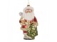 Christmas Ornament Santa Claus 8x7x14 Cm Gold Colored Glass - 8*7*14 cm Clayre & Eef