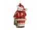 Christmas Ornament Santa Claus 8x7x14 Cm Gold Colored Glass - 8*7*14 cm Clayre & Eef