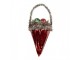 Christmas Ornament ? 7x10 Cm Red Glass - ? 7*10 cm Clayre & Eef