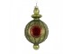 Christmas Bauble 7x6x13 Cm Green Glass - 7*6*13 cm Clayre & Eef