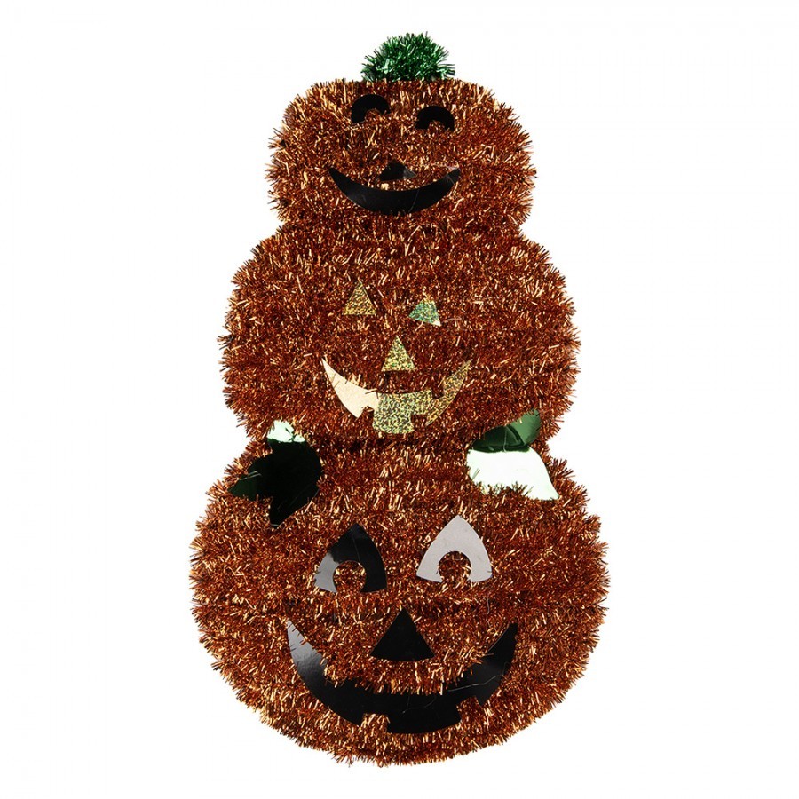Halloweenská závěsná dekorace dýně Pumpkin - 30*6*54 cm