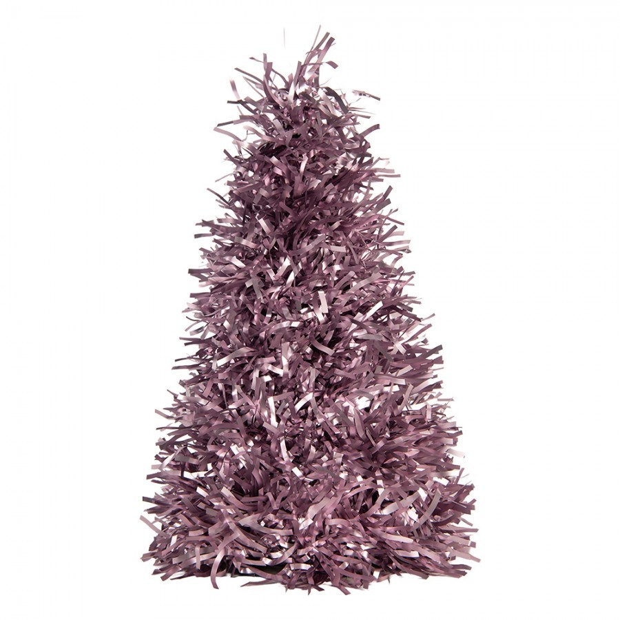 Christmas Decoration Christmas Tree ? 12x27 Cm Purple Plastic - ? 12*27 cm