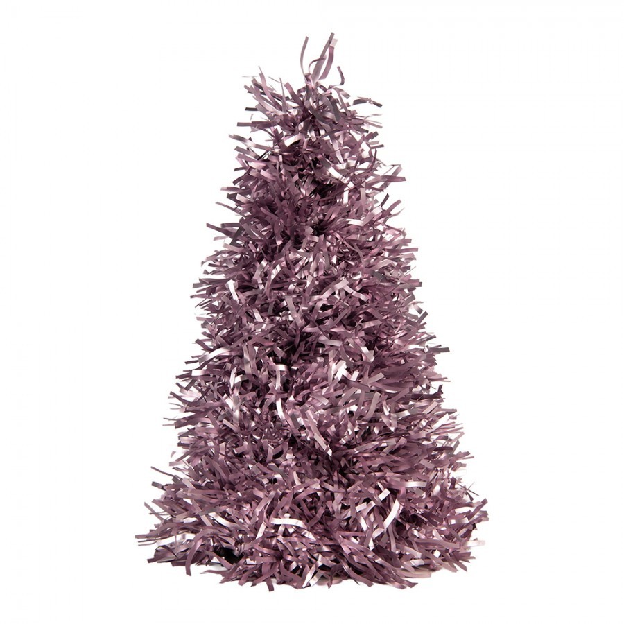 Christmas Decoration Christmas Tree ? 12x27 Cm Purple Plastic - ? 12*27 cm