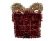 Christmas Ornament Gift 26x5x30 Cm Red Plastic - 26*5*30 cm Clayre & Eef