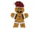 Christmas Ornament Gingerbread Man 22x2x33 Cm Brown Plastic - 22*2*33 cm Clayre & Eef