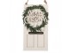 Christmas Ornament 8x1x15 Cm White Wood - 8*1*15 cm Clayre & Eef