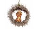 Christmas Ornament 8x4x9 Cm Silver Colored Glass - 8*4*9 cm Clayre & Eef