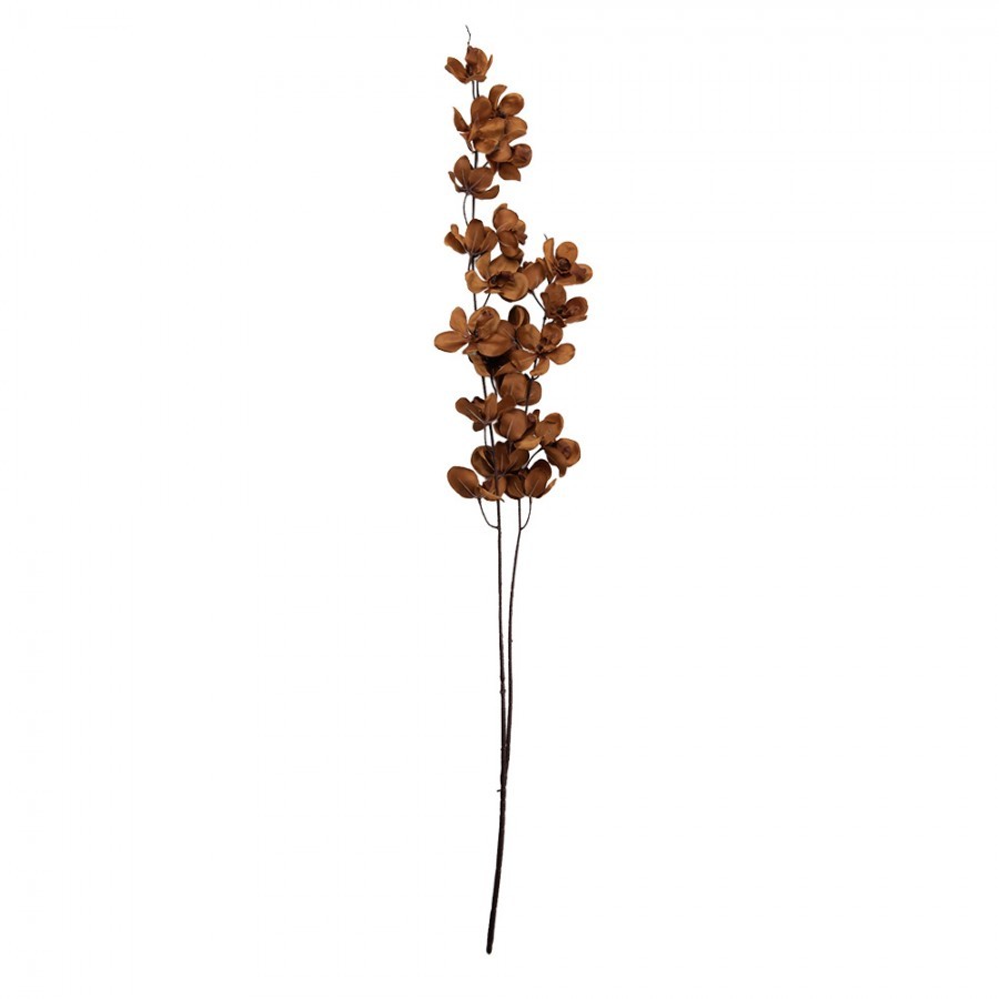 Elegantní umělá květina s bronzovými květy - 10*10*110 cm