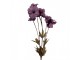 Elegantní umělá květina s fialovými květy - 6*8*80 cm Clayre & Eef