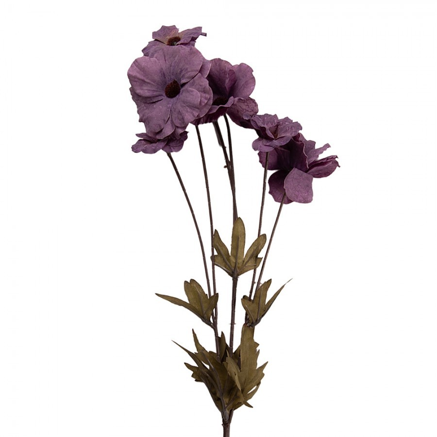Elegantní umělá květina s fialovými květy - 6*8*80 cm