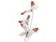 Dekorační větvička s bílými motýlky Butterfly - 10*10*65 cm Clayre & Eef