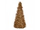Christmas Decoration Christmas Tree ? 21x48 Cm Gold Colored Plastic - ? 21*48 cm Clayre & Eef