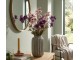 Elegantní umělá květina s pudrově růžovými květy - 6*8*80 cm Clayre & Eef
