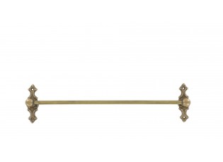 Mosazná antik nástěnná závěsná tyč Terrié S - 40*10 cm