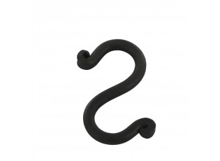 Černý antik závěsný háček Terrié S - 2,5*5 cm