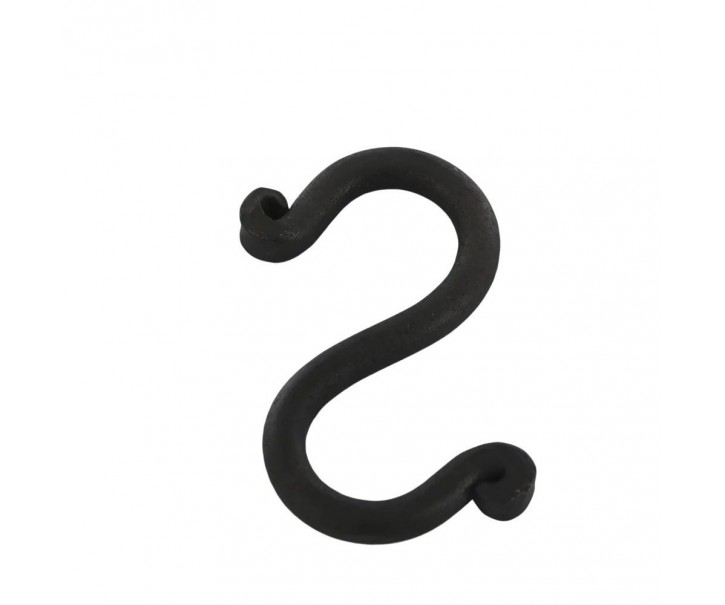 Černý antik závěsný háček Terrié S - 2,5*5 cm Chic Antique