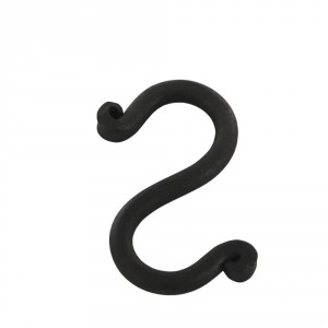 Černý antik závěsný háček Terrié S - 2,5*5 cm