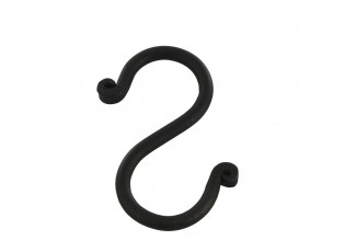 Černý antik závěsný háček Terrié M - 4*8 cm