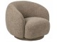 Otočné křeslo Olivia Ecru - 93*87*76 cm J-Line by Jolipa