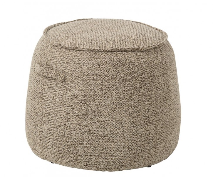 Taburetka Olivia Ecru - 40*50*40 cm J-Line by Jolipa