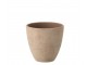 Béžový keramický obal na květináč Larigge S - Ø 14*14 cm J-Line by Jolipa