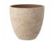 Béžový keramický obal na květináč Larigge L - Ø 30*29 cm J-Line by Jolipa