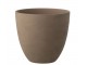 Taupe antik keramický obal na květináč Larigge L - Ø 30*29 cm J-Line by Jolipa
