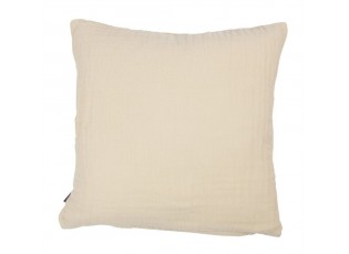 Krémový mušelínový polštář Nova Muslin - 45*45cm 