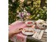 Porcelánová miska s květy Flower & Fiesta - Ø 14*7 cm / 500 ml Clayre & Eef