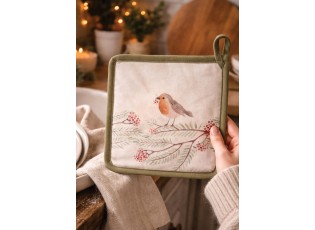 Chňapka - podložka Vintage Green Pine - 20*20 cm