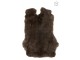  Tmavě hnědá králičí kůže Rabbi - 30*40cm J-Line by Jolipa