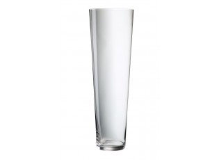 Transparentní skleněná váza Tow - Ø 19,5*70 cm