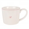 Barva: bílá off, růžováMateriál: porcelánHmotnost: 0.32 kg