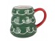 Mug Christmas Tree 350 Ml Green Ceramic - 13*10*8 cm / 300 ml Clayre & Eef