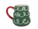 Mug Christmas Tree 350 Ml Green Ceramic - 13*10*8 cm / 300 ml Clayre & Eef