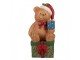 Christmas Decoration Figurine Bear 14x14x25 Cm Brown Plastic - 14*14*25 cm Clayre & Eef
