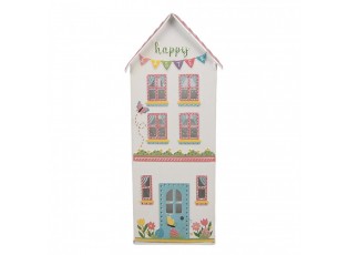 Decorative Figurine House 11x12x28 Cm White Metal - 11*12*28 cm