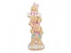 Christmas Decoration Figurine Gingerbread Man 11x9x30 Cm Brown Plastic - 11*9*30 cm Clayre & Eef