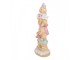 Christmas Decoration Figurine Gingerbread Man 11x9x30 Cm Brown Plastic - 11*9*30 cm Clayre & Eef