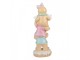 Christmas Decoration Figurine Gingerbread Man 11x9x30 Cm Brown Plastic - 11*9*30 cm Clayre & Eef