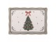 Plastový servírovací podnos / tác se stromky Christmas Harmony - 31*22*2 cm Clayre & Eef