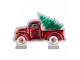 Christmas Infinity Mirror Lamp Car 40x5x28 Cm Red Plastic - 40*5*28 cm Clayre & Eef