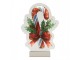 Christmas Infinity Mirror Lamp Candy Cane 15x5x21 Cm Red Plastic - 15*5*21 cm Clayre & Eef