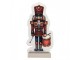 Christmas Infinity Mirror Lamp Nutcracker 12x7x24 Cm Red Plastic - 12*7*24 cm Clayre & Eef