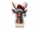 Christmas Infinity Mirror Lamp Deer 16x5x25 Cm Brown Plastic - 16*5*25 cm Clayre & Eef