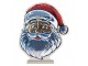 Christmas Infinity Mirror Lamp Santa Claus 48x8x57 Cm Red Plastic - 48*8*57 cm Clayre & Eef