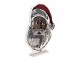 Christmas Infinity Mirror Lamp Santa Claus 48x8x57 Cm Red Plastic - 48*8*57 cm Clayre & Eef
