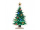 Christmas Infinity Mirror Lamp Christmas Tree 38x7x67 Cm Green Plastic - 38*7*67 cm Clayre & Eef